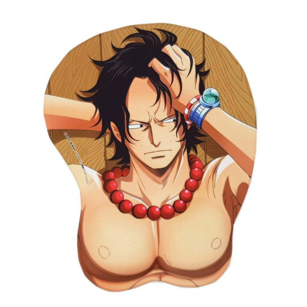 Luffy Zoro Memory Cotton Thickened Mouse Pad