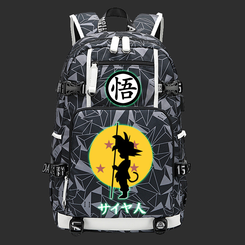 Trendy Anime Luminous Backpack