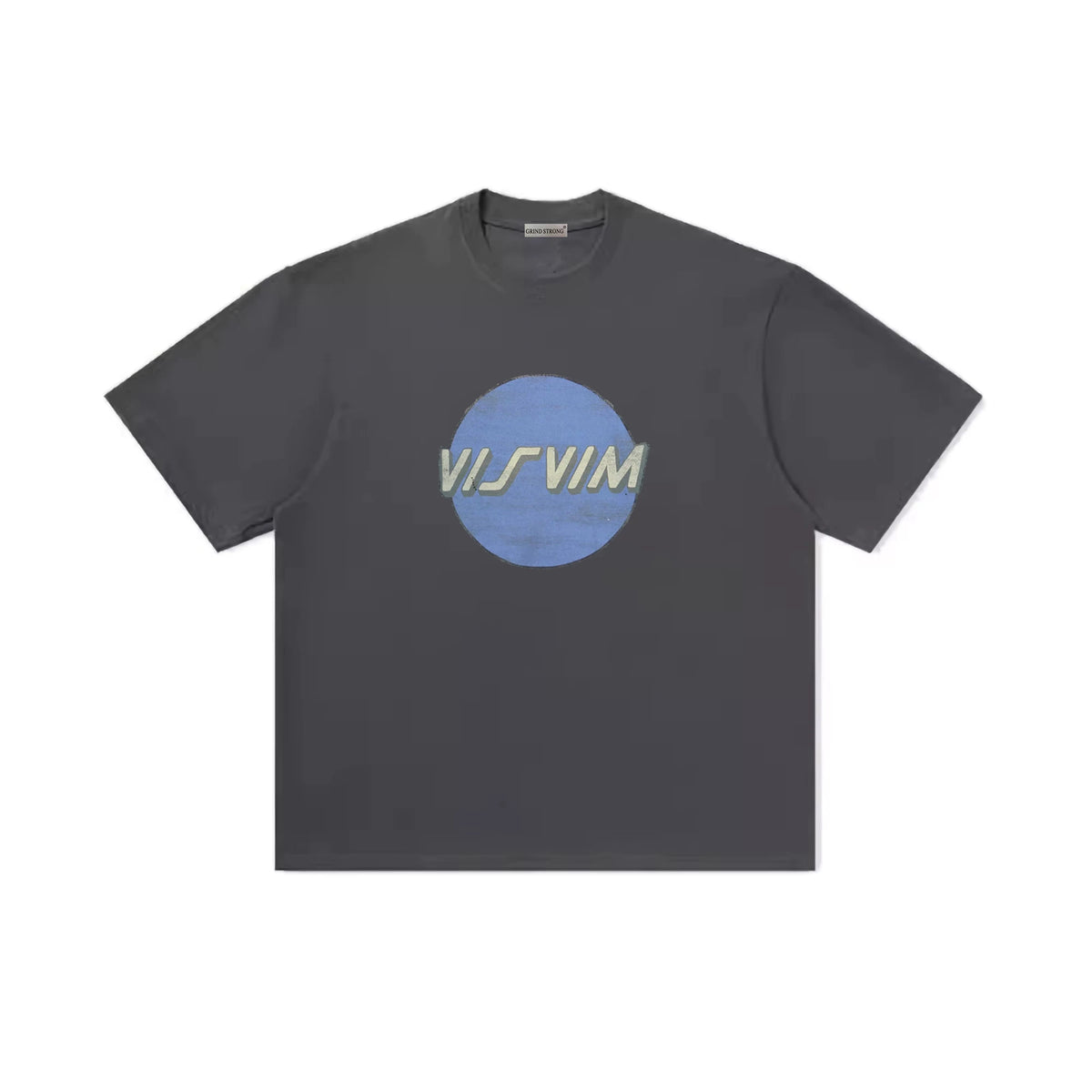 KEONHO Same Gray Short-sleeved T-shirt