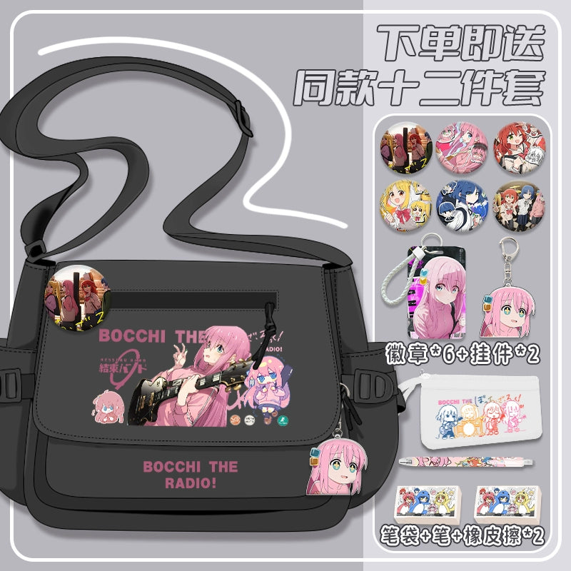 Cute Anime Crossbody Shoulder Backpack