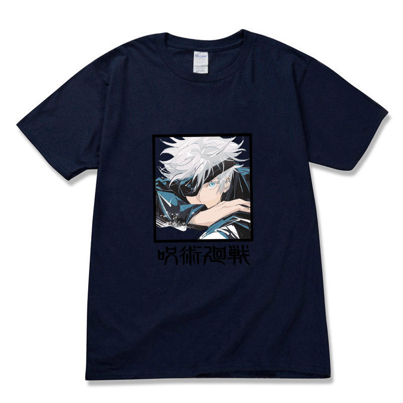 Unisex Anime Character Print Leisure Sports T-shirt