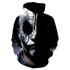 Trendy Joker 3D Printed Men's Cosplay Hoodie