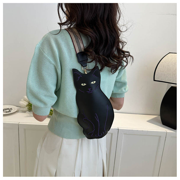 Cute Cat Kitten Crossbody Shoulder Bag