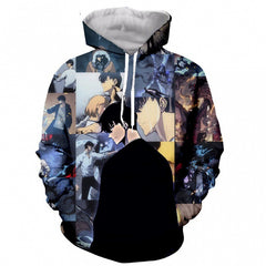 Men's Anime 3d Printed Loose Hoodie