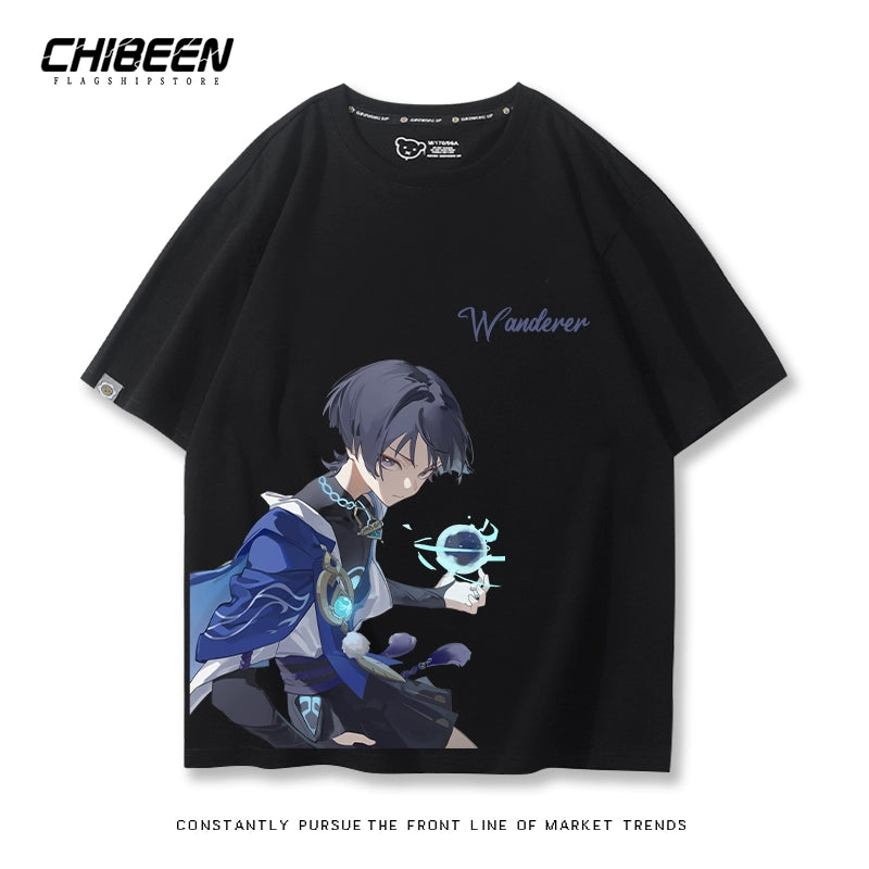 Casual Game Cotton Short Sleeve T-Shirt