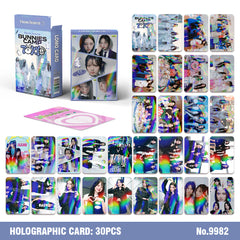 30PCS NJZ Holographic Photocards