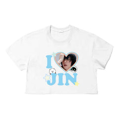 Kpop JIN Print Short-sleeved T-shirt Top