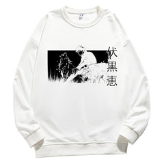 Unisex Anime Graphic Crew Neck Sweatshirt