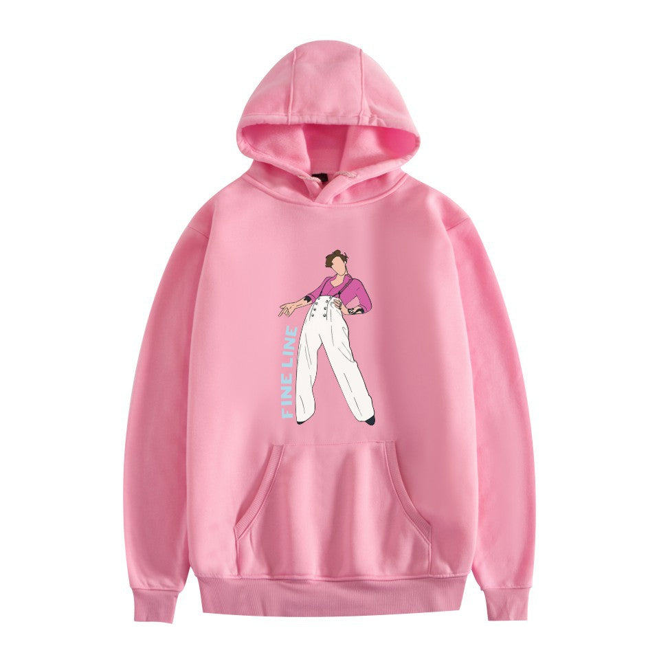 Casual Women's Harry Graphic Print Loose Hoodie