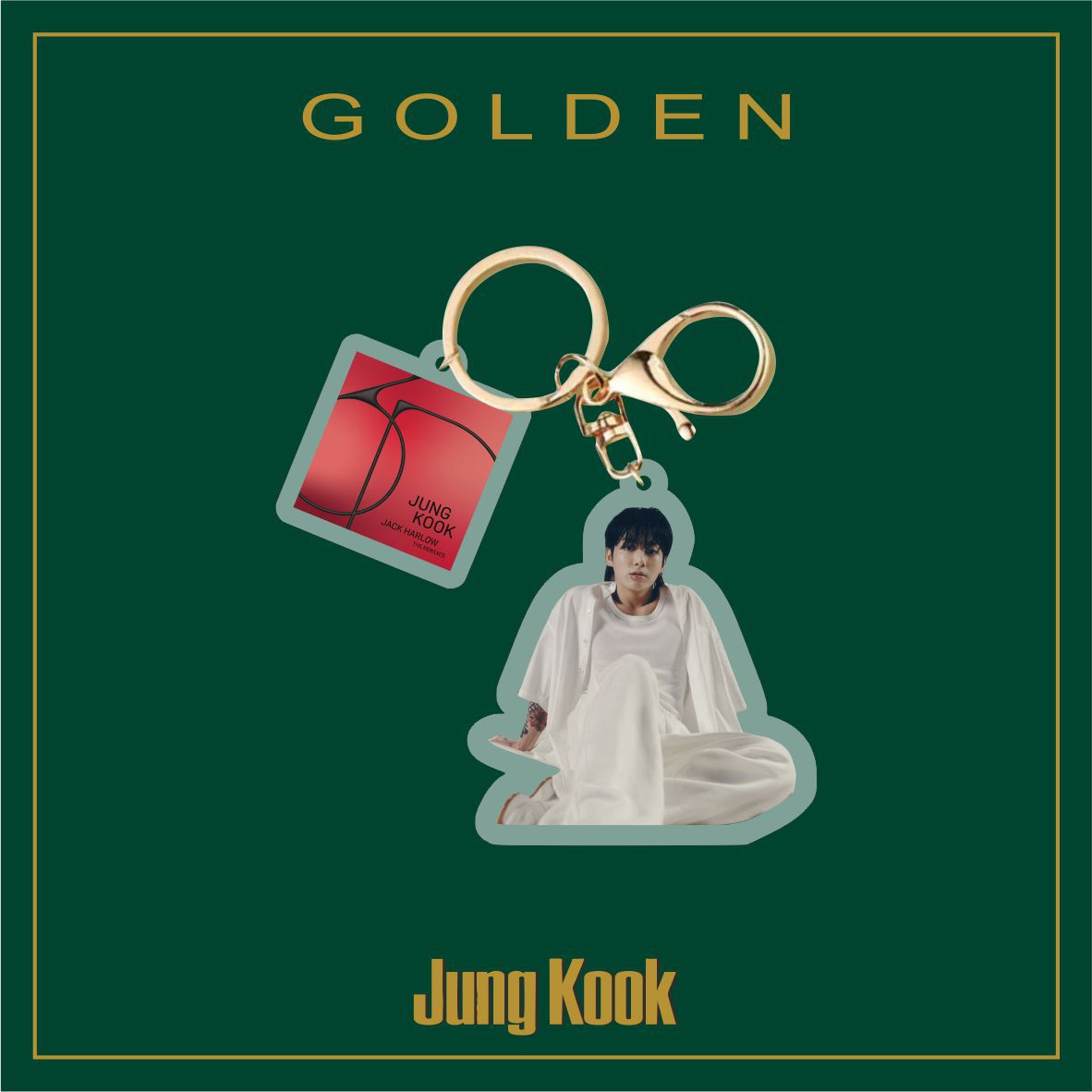 JK Album Acrylic Keychain Pendant