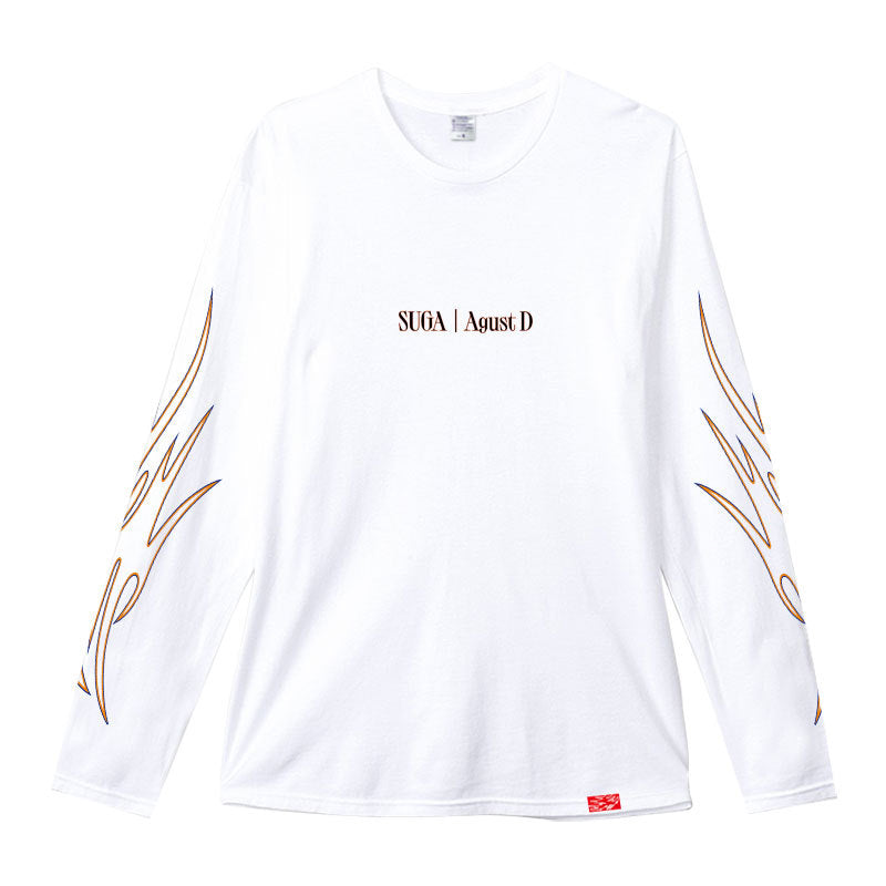 Casual SUGA D-DAY Long-sleeved T-shirt