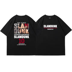 Casual Anime Basketball Loose T-shirt