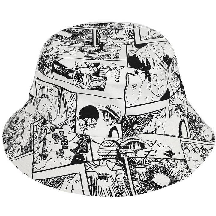 Trendy Luffy Printed Fisherman's Hat