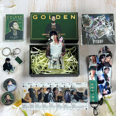 JUNGKOOK JIN Card Set Sticker Gift Box