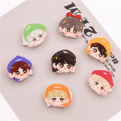 KPOP Acrylic Brooch Badge