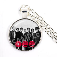 ARIRANG Round Gem Pendant Necklace