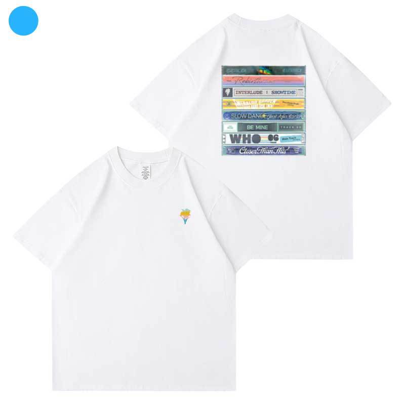 KPOP JIMIN MUSE Print Cotton Loose T-shirt