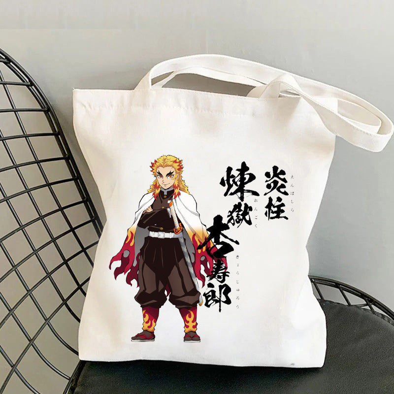 Cute Anime Canvas Handbag