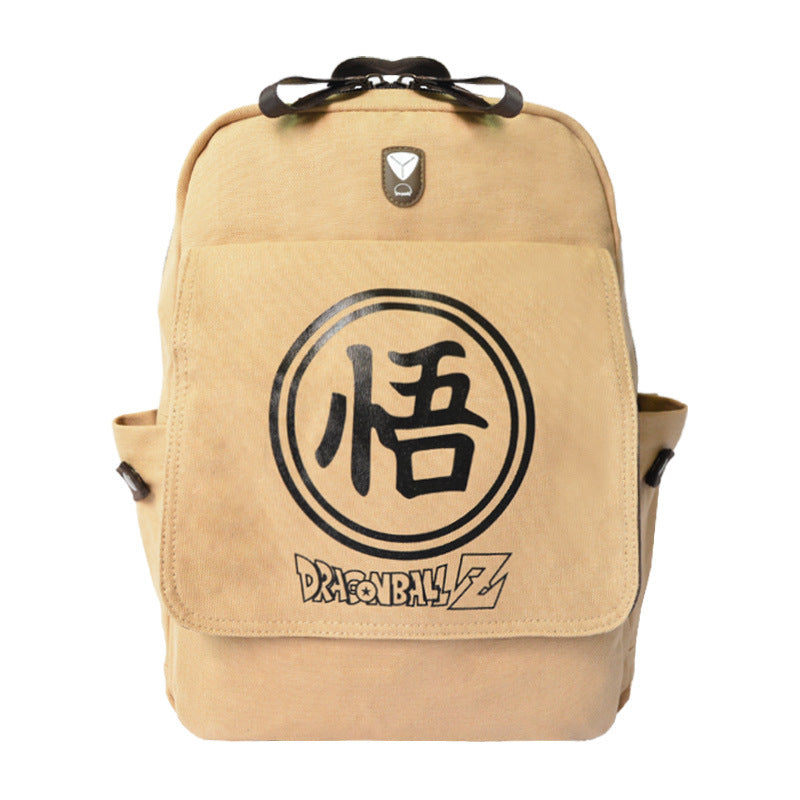 Casual Anime Goku Canvas Backpack