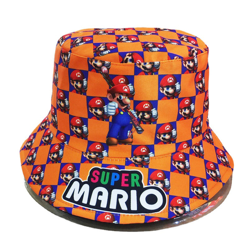 Casual Anime Printed Bucket Hat