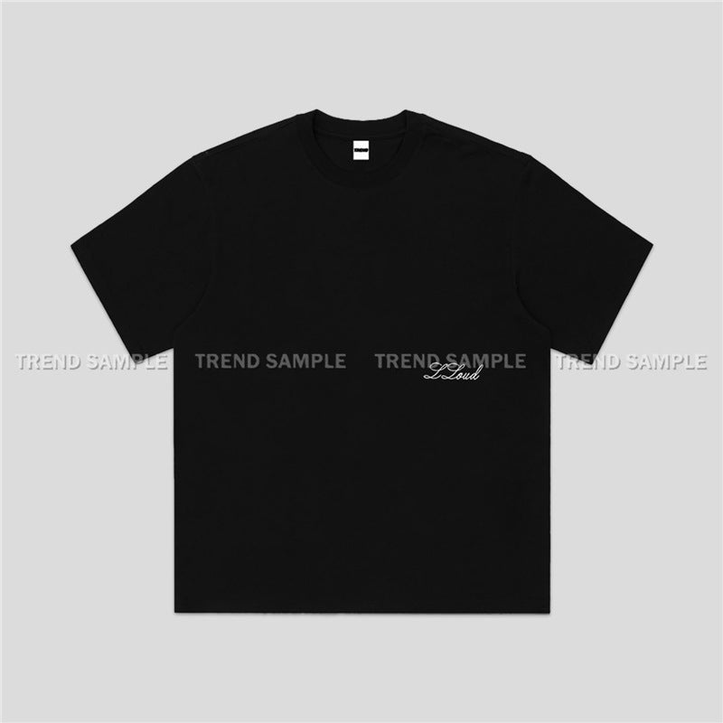 LISA LLOUD Cotton Short-sleeved T-shirt