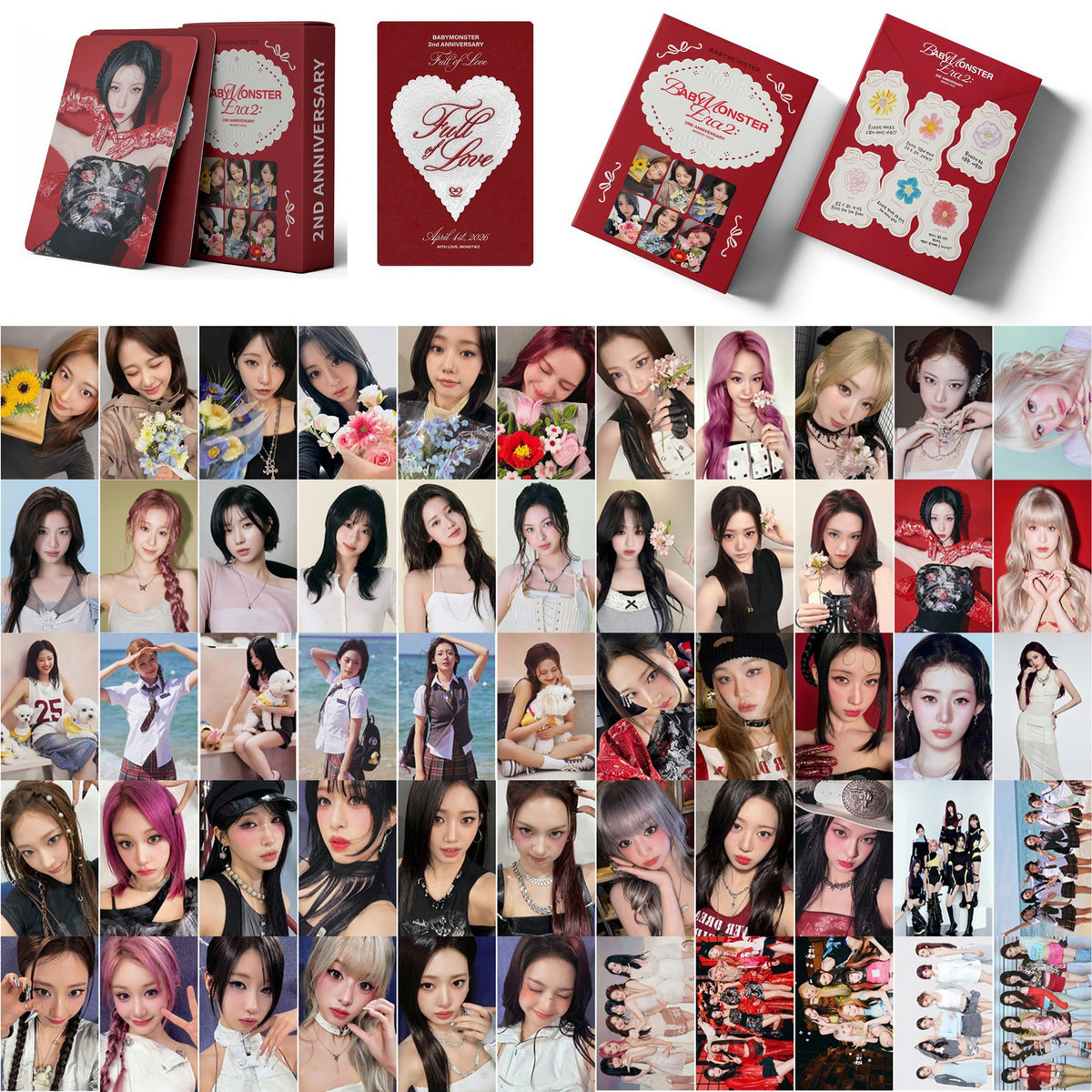 BM Era 2 Anniversary Photocard 55pcs