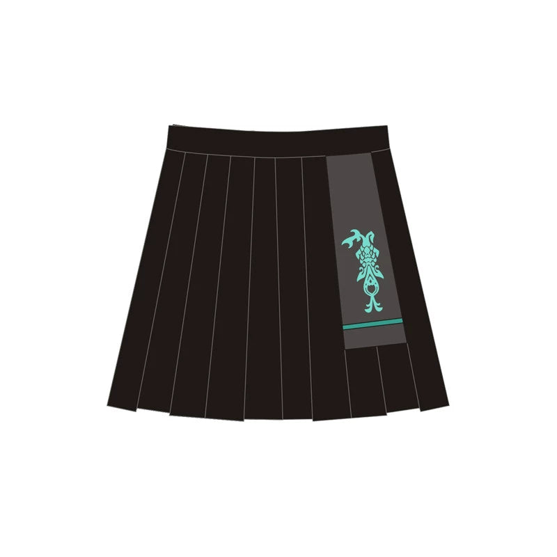 Cartoon Girls' Game Cosplay Sailor Clothes Jk Skirt