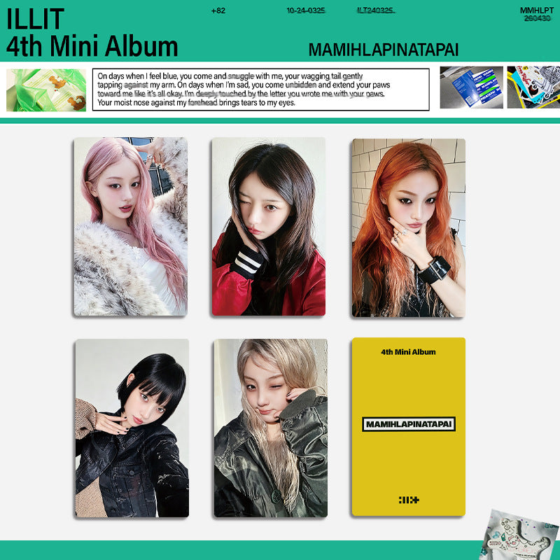 MAMIHLAPINATAPA Photocard Limited Edition