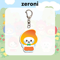KPOP Cartoon Fruit Zeroni Keychain Bag Pendant