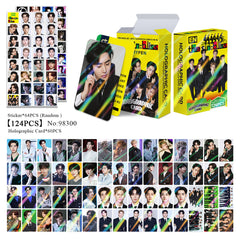 124PCS EN- THE SIN BLISS Holographic Photocard Sticker