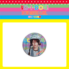 "YO-I-DON! BOY MEETS GIRL" Trailer Photo Badge Mirror Keychain