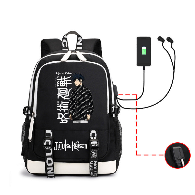 Casual Anime Large-capacity Backpack