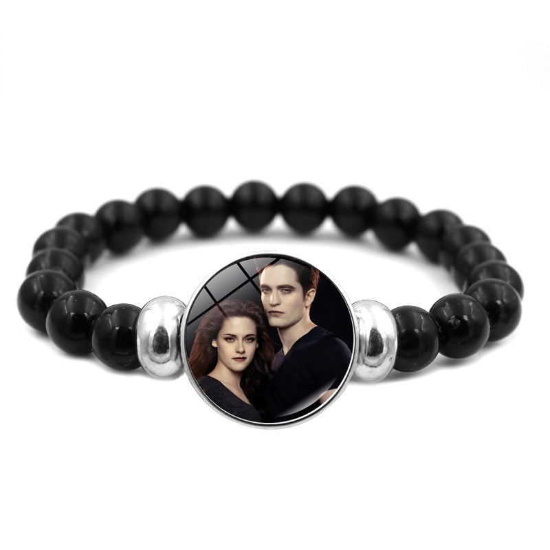 Women's Twilight Beaded Elastic Bracelet