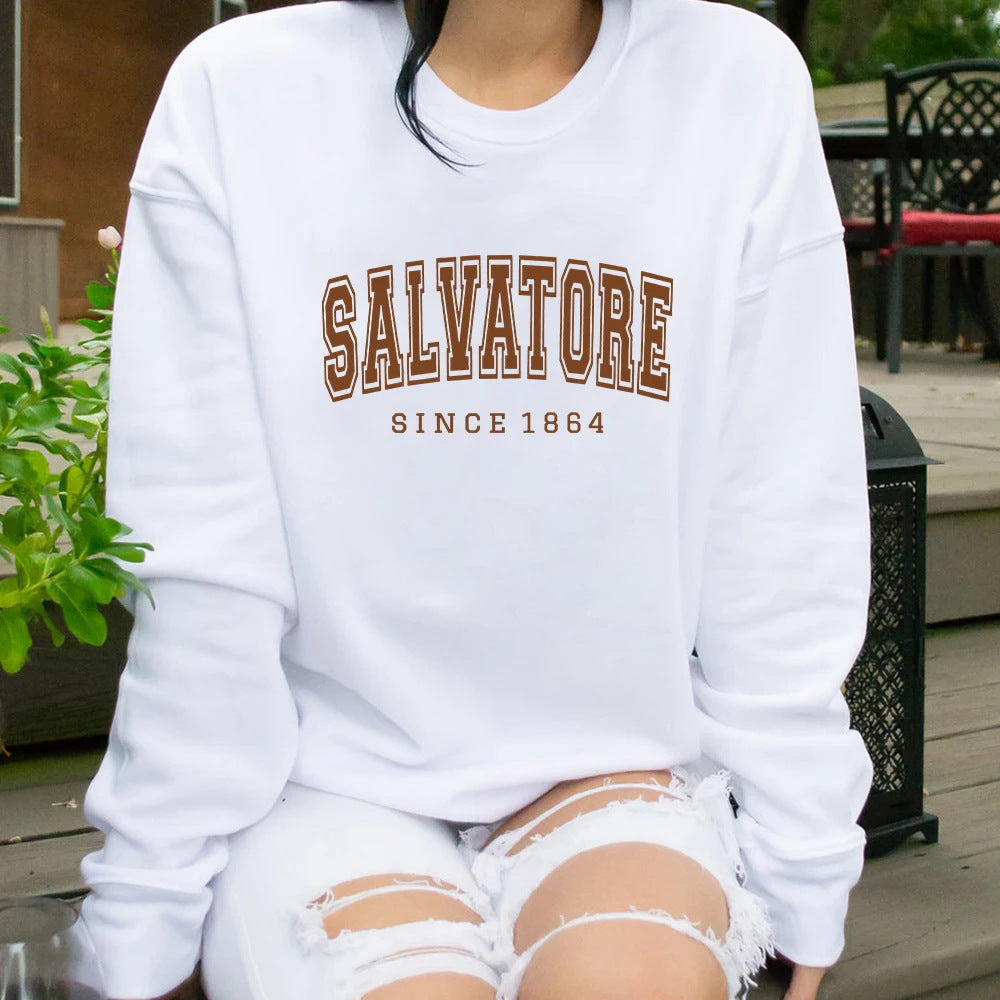 Casual Salvatore Since 1864 Pullover Sweatshirt