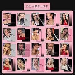 JENNIE JISOO ROSE LISA DEADLINE Photocard