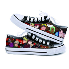 Casual Anime Low-top Canvas Shoes