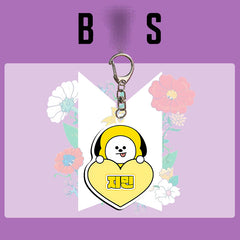 BANGTAN Name Tag Keychain Pendant