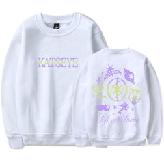 KPOP Soft Is Strong Printed Crew Neck Sweatshirt