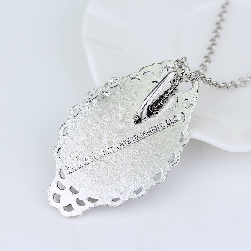 Retro Twilight Pendant Necklace