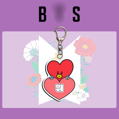 BANGTAN Name Tag Keychain Pendant