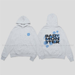 LOVE MONSTERS Print Drawstring Hoodie