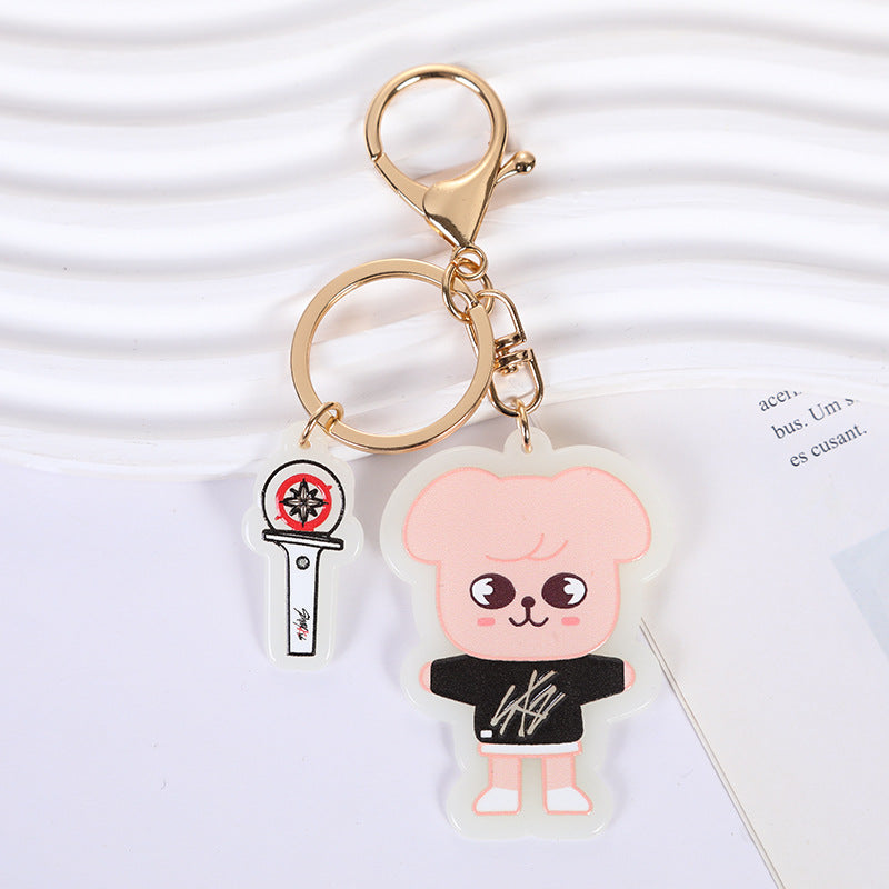 SKZ Luminous Keychain Pendant