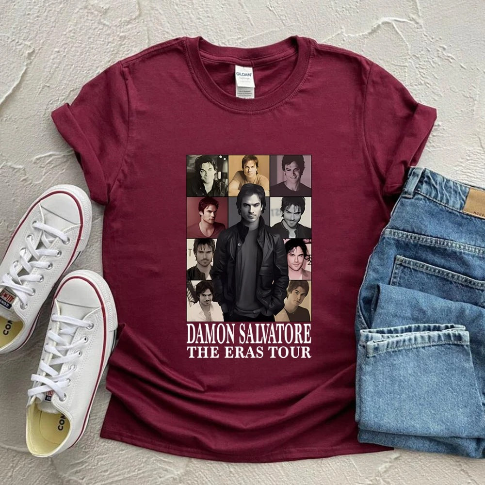 Damon Salvatore The Eras Tour T-shirt