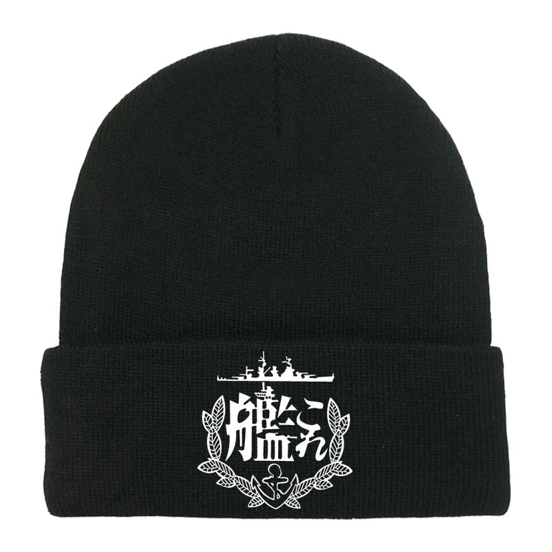 Winter Anime Printed Knitted Hat