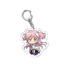 Cute Anime Acrylic Keychain Pendant