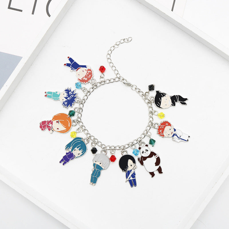 Cartoon Anime Alloy Bracelet