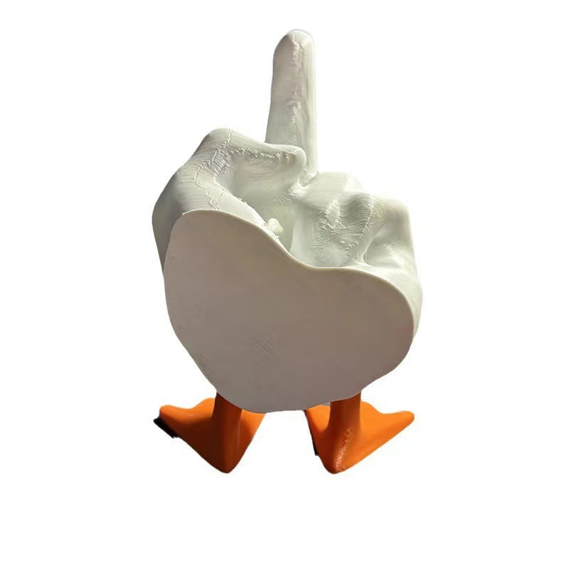 Middle Finger Duck