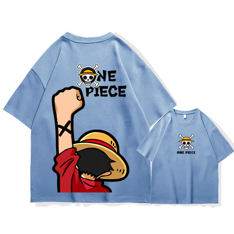 Trendy Men's Luffy Short-sleeved T-shirt