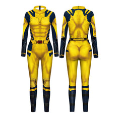 Deadpool and Wolverine Digital Print Cosplay Bodysuit