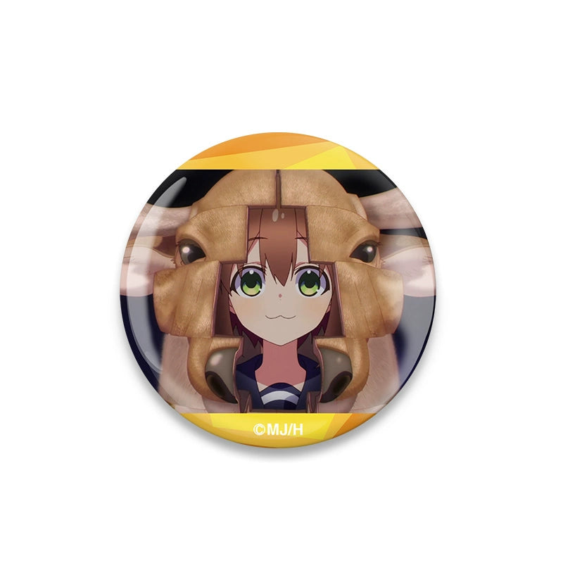 Funny Anime Emoji Badge
